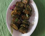 A picture of step 5 of Vagharela Besan Patra.