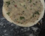 A picture of step 4 of Bread ke Parathey.