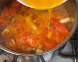 A picture of step 4 of Vietnamese Tomato Egg-drop Soup | Canh Cà Trứng.