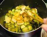 Hình bước làm 3 của món Canh cà tím🍆 nấu đậu