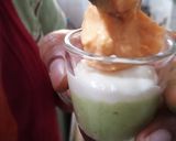 A picture of step 6 of Tiranga Shrikhand.