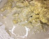 A picture of step 8 of Rosca de Reyes with Amaranth Topping.