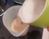 A picture of step 2 of Vegan ice cream pistacho flavour.