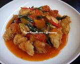 Foto langkah ke 5 dari resep Ayam Asam Manis.