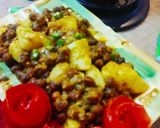 A picture of step 5 of Kaly Chany ki ChaatBlack Chickpea Chaat.