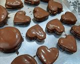 Une image de l'étape 14 de Sablé au chocolat et cacahuètes.