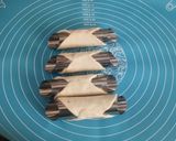 A picture of step 2 of Cannoli stuffed with fresh fruit Srikhand.