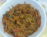 A picture of step 6 of Namkeen Vermicelli -without onion and garlic.