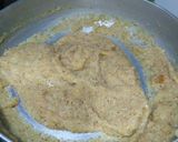 A picture of step 6 of Tricolour Sooji Halwa.