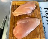 Une image de l'étape 4 de Poulet à la crème, champignons et épices.