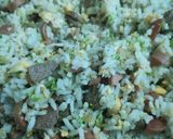 Foto langkah ke 5 dari resep Nasi goreng brokoli telur.