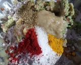 A picture of step 2 of Ragi theple.