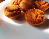 A picture of step 7 of Almond butter muffins.