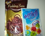 Foto langkah ke 1 dari resep Tart Pudding 3 Layer.