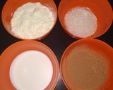 A picture of step 1 of Chocolate Peda.