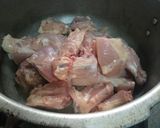 A picture of step 1 of Instant achari sauce chicken 😋😋.