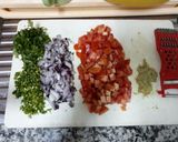 A picture of step 1 of Coconut matoke #matokerecipe.