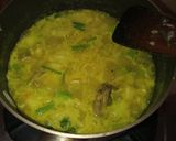Foto langkah ke 6 dari resep Sayur ayam bumbu kuning.