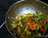 A picture of step 1 of Mixed veg sabzi Spicy.