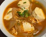 Hình bước làm 3 của món Canh kim chi đậu hũ