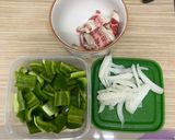 貝里斯辣醬炒青椒牛肉的食譜步驟1照片