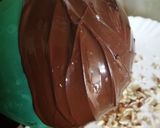A picture of step 1 of Ferrero roacher bowl and mousse.