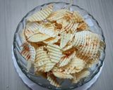 A picture of step 8 of Homemade Potato Waffers.