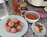 Foto del paso 1 de la receta: Albóndigas rápidas y fáciles con berenjenas