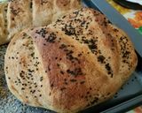 A picture of step 5 of Asian Yam Spelt sourdough Bread.