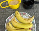 A picture of step 1 of High in Fiber-Eggless Banana Walnut Cake.