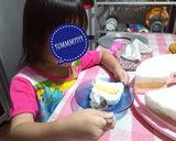 Foto langkah ke 5 dari resep Cake puding salju.
