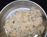 A picture of step 3 of Rice tikki chaat.