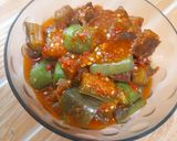 Foto langkah ke 5 dari resep MINIM MINYAK ‼️ TERONG 🍆 BALADO.
