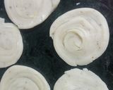 A picture of step 8 of Spiral mathri.