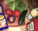 A picture of step 1 of Beef burger.