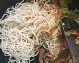 A picture of step 7 of Street style vegetable chowmein/ Vegetable noodles.