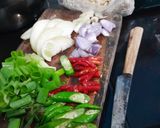 Foto langkah ke 1 dari resep Tumis Toge / Kecambah Tahu Saos tiram.