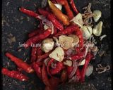 Foto langkah ke 3 dari resep Sambal Kacang Siomay Merah.
