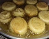 A picture of step 8 of Fried pinwheel bread|saganoti #charityrecipe #4weekschallenge.