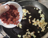 Foto del paso 2 de la receta: Habas con chorizo y huevo frito en 25 minutos