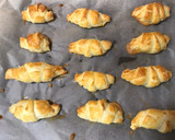Foto del paso 4 de la receta: Mini croissant rellenos de chocolate muy fáciles 🍫