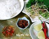 Hình bước làm 3 của món Bún cá cờ