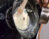A picture of step 1 of Shreefal Mava modak.
