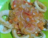 Foto langkah ke 8 dari resep Cumi Crispy Saus Asam Manis🐙.