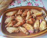 Foto del paso 3 de la receta: Alitas de pollo fritas al vino y al limón 🐔🍋