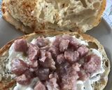A picture of step 5 of Gourmet Sandwich That's a Feast for the Eyes.
