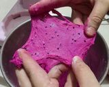 Foto langkah ke 4 dari resep Red Dragon Fruit Bun - Banh Mi Thanh Long Nui.