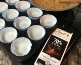Φωτογραφία βήματος 4 της συνταγής Muffins κολοκύθας και κομματάκια μαύρης σοκολάτας