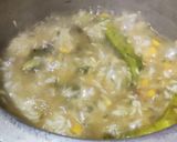 A picture of step 4 of Sweetcorn pulao.