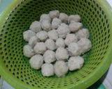 Foto langkah ke 6 dari resep Bakso + Tahu Bakso Campur.